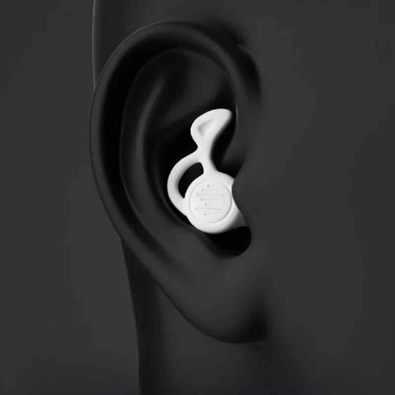 YawnVille 3-Layer Anti Noise Silicone Reusable Earplugs