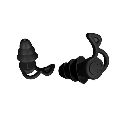 YawnVille 3-Layer Anti Noise Silicone Reusable Earplugs